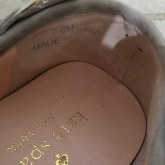 COPY - Kate Spade Grey Owl Slip On Sneakers - Picture 7 of 10